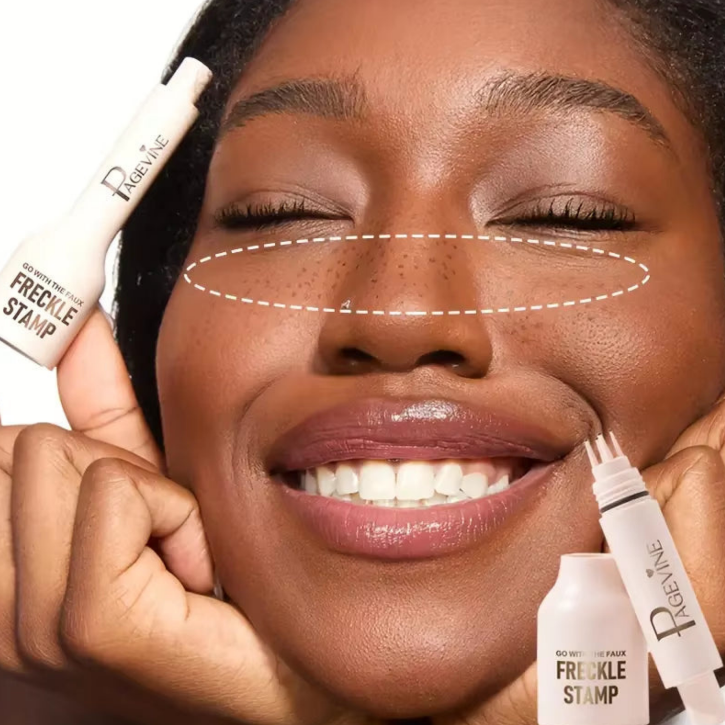 Sello de Pecas Natural 5-en-1