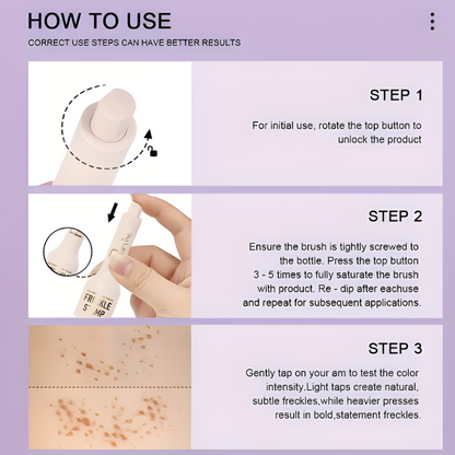 Sello de Pecas Natural 5-en-1